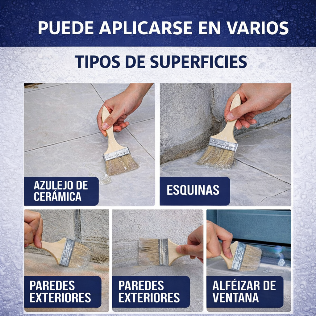AquaSeal Sellador Impermeable — Protección Total Contra Filtraciones y Humedad