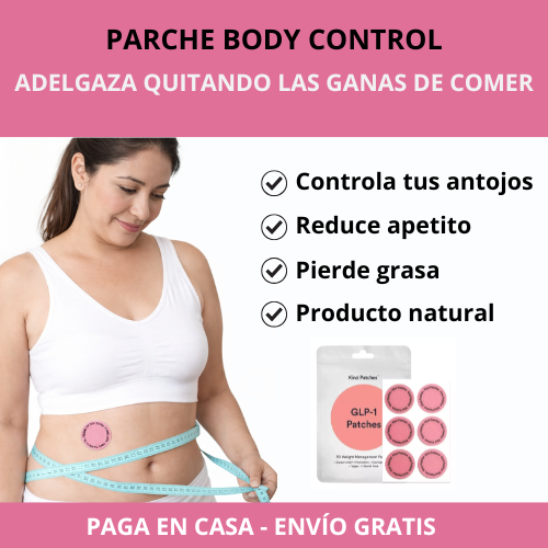 Parche BodyControl – Adelgaza controlando las ganas de comer