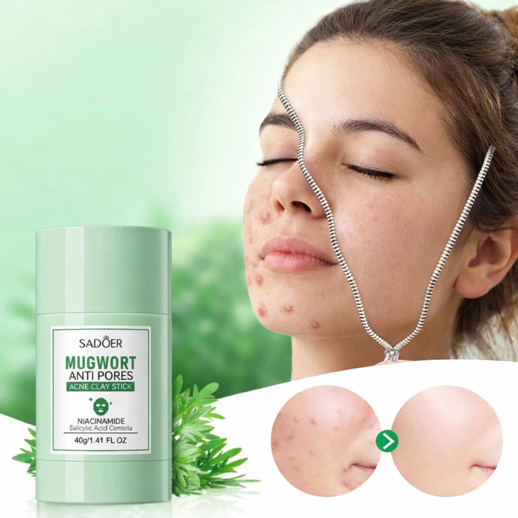 Maskstick Green - Mascarilla de arcilla para poros abiertos, granos y exceso de grasa