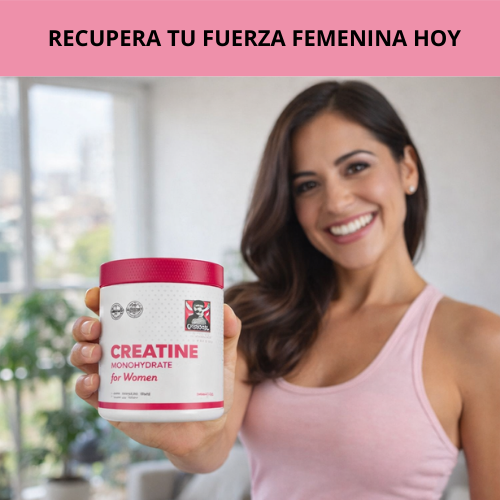 Creatina Old School  – Fuerza y Glúteos Firmes para Mujeres