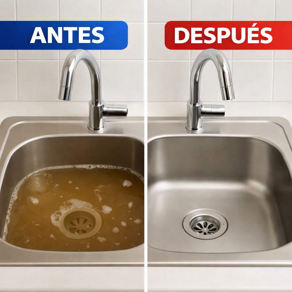 WildTornado Destapador de Cañería en Polvo - Elimina Mal Olor en Baños y Cocina