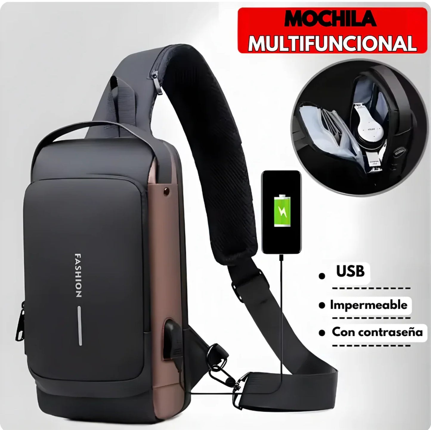 SafeGo Mochila Antirrobo - Protege Tus Cosas y Olvídate de los Robos