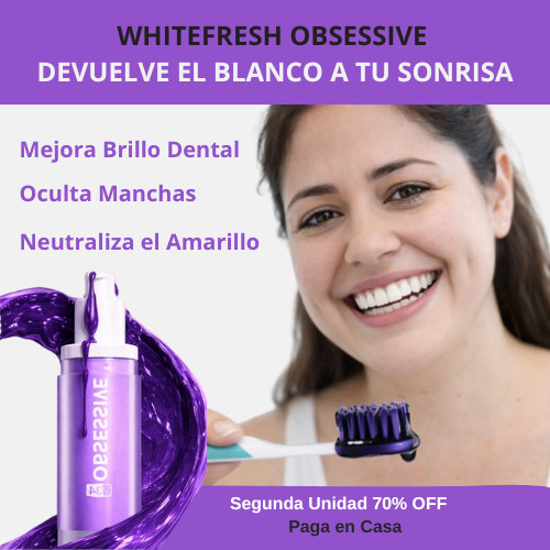WhiteFresh Obsessive – Blanquea y protege tu sonrisa