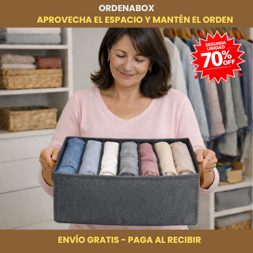 OrdenaBox - Tu clóset limpio, ordenado y práctico