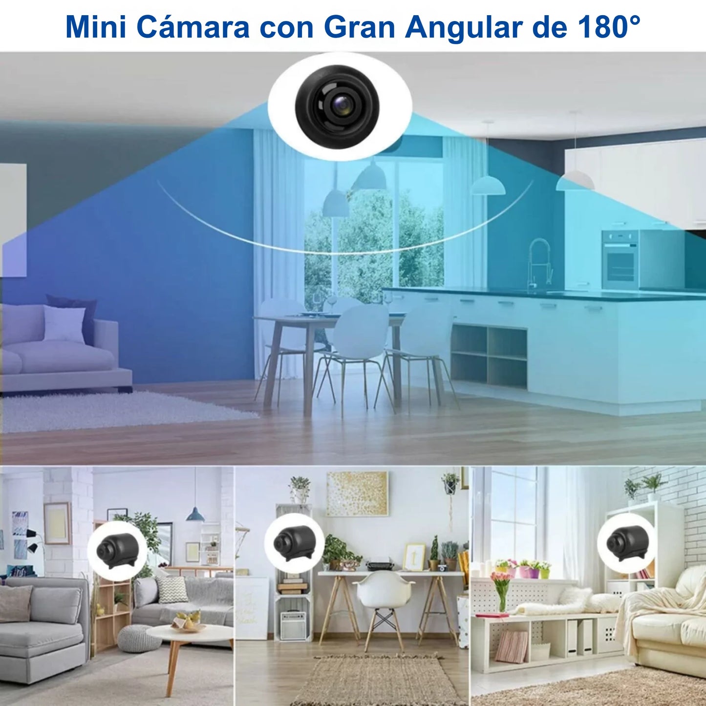 Mini SpyCam HD - Vigilancia invisible desde tu celular