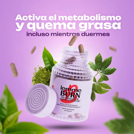 Lemme Burn - Activa el metabolismo y quema grasa abdominal