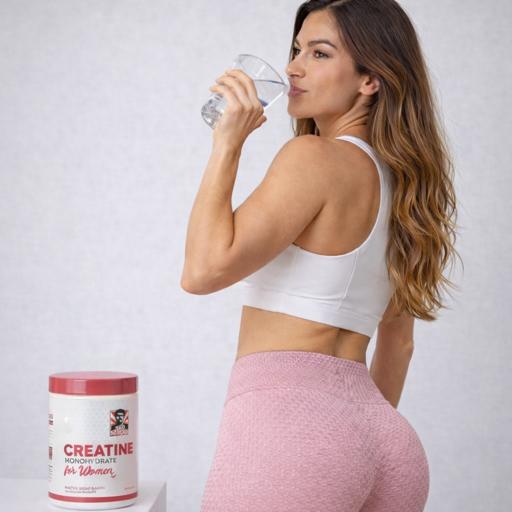Creatina Old School  – Fuerza y Glúteos Firmes para Mujeres