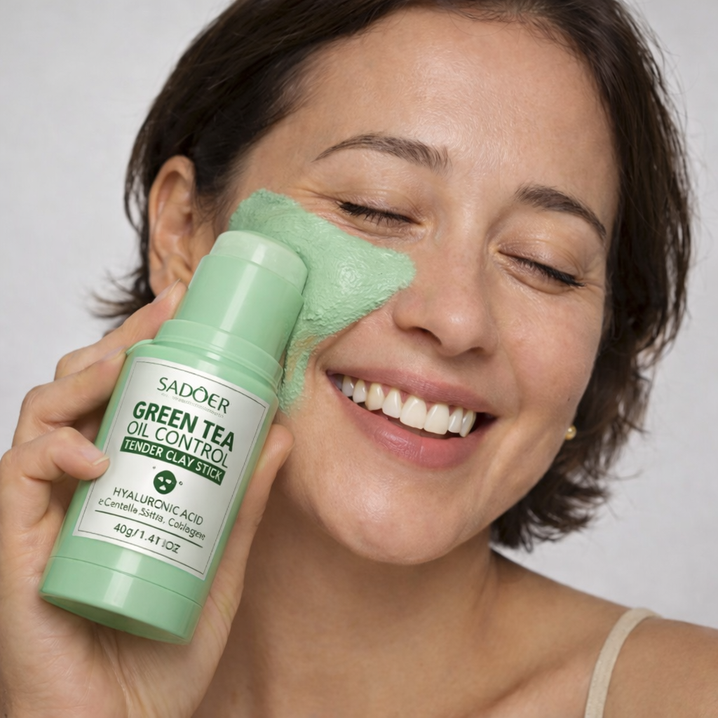 Maskstick Green - Mascarilla de arcilla para poros abiertos, granos y exceso de grasa