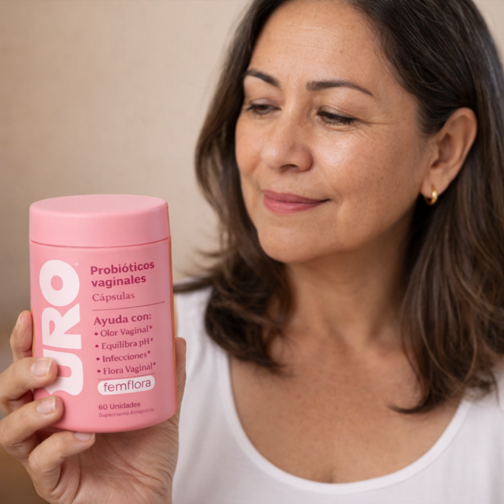 URO Probiótico Íntimo - Equilibra tu pH Vaginal, Elimina Olor y Previene Infecciones