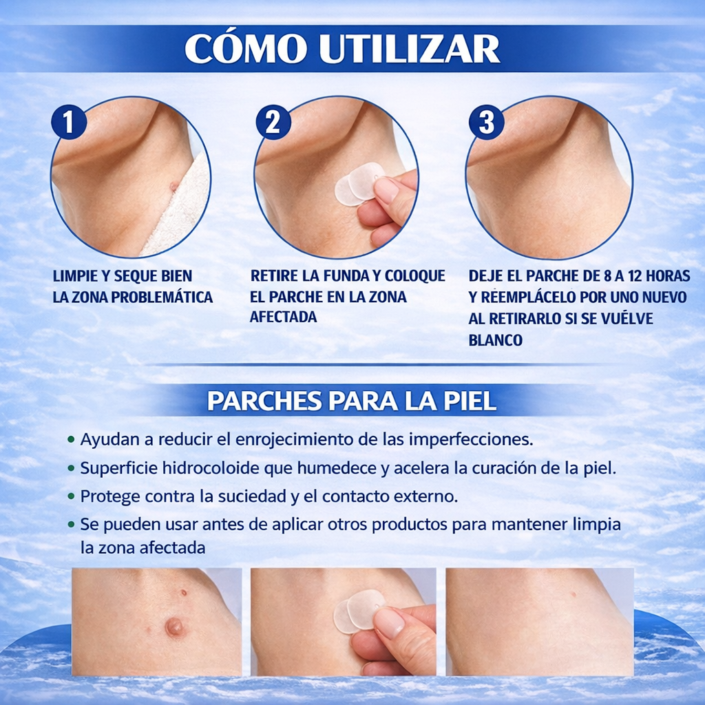 PARCHES SKIN TAG - ELIMINA VERRUGAS SIN DOLOR NI CIRUGÍA